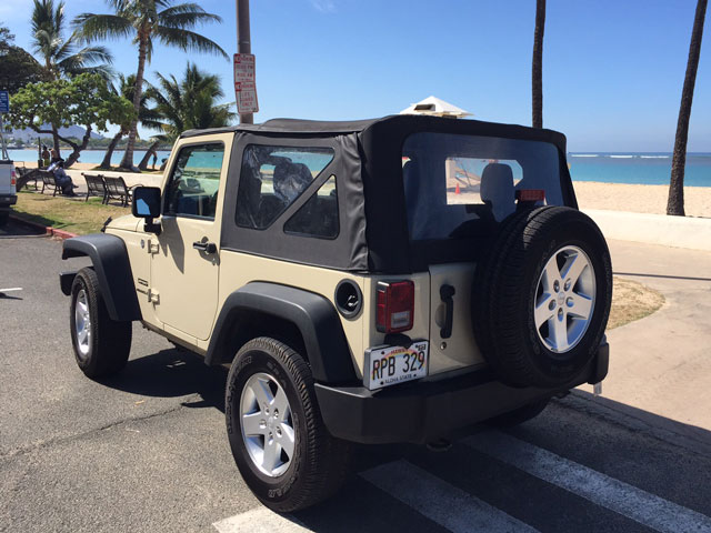 Hawaiian Exploration in a Jeep Wrangler